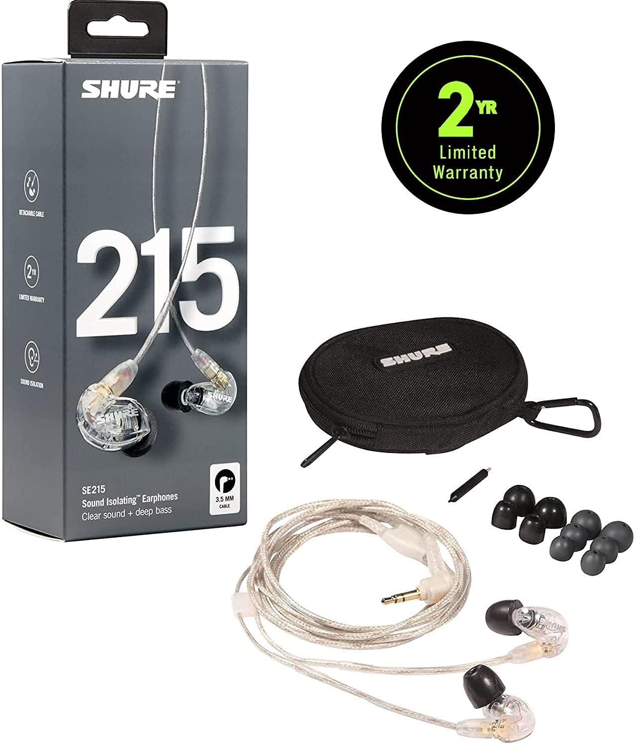 Shure SE215 In Ears Monitoreo – WAVE Acoustic