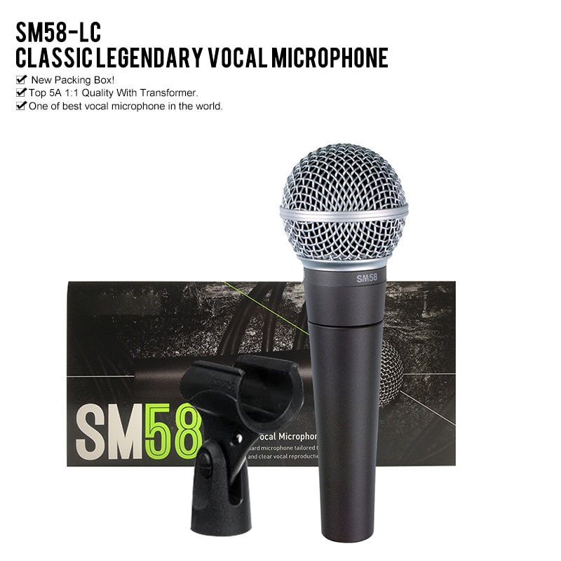 Shure SM58 Micrófono Vocal Por Excelencia – WAVE Acoustic