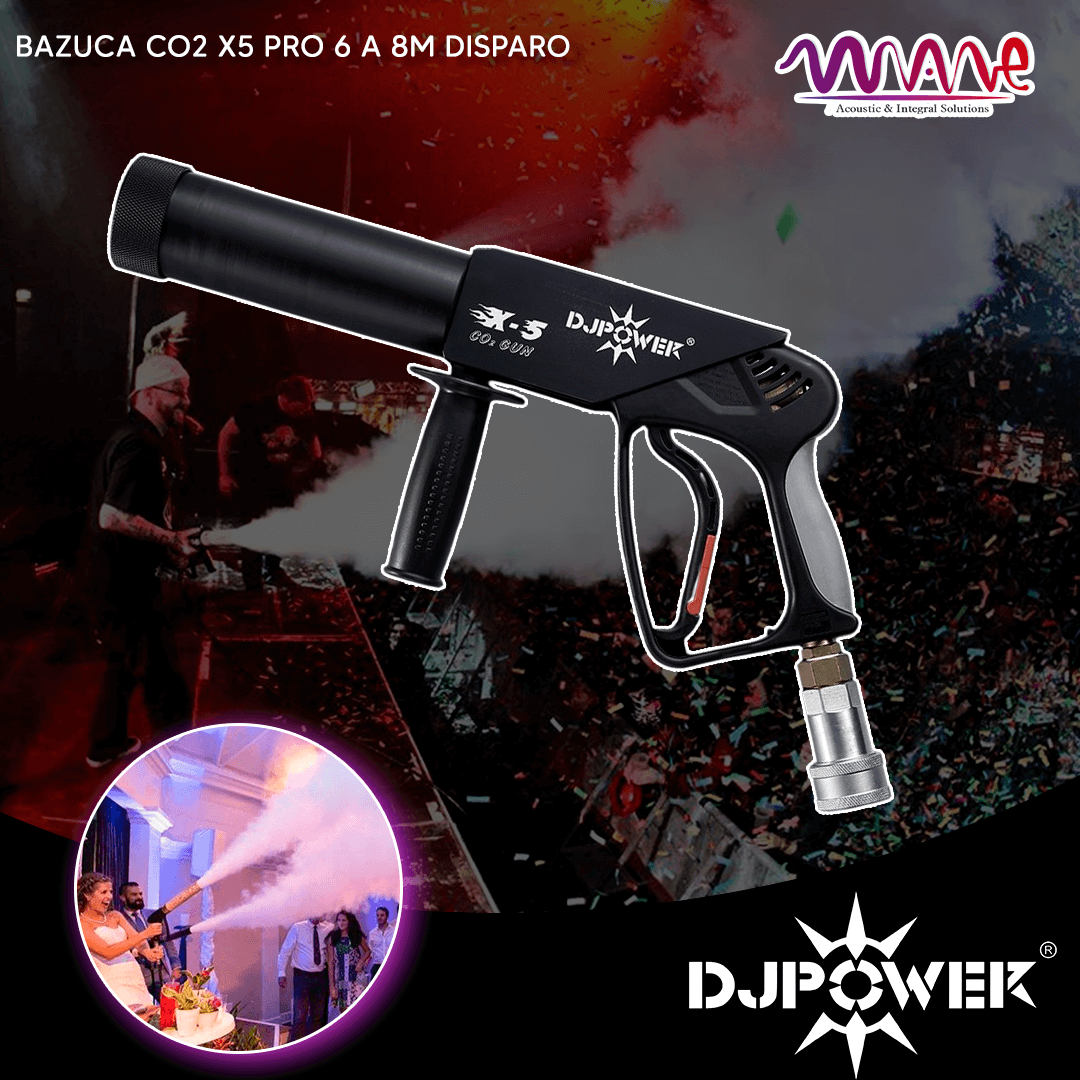 Pistola De CO2 Con Botella - Ibiza Pro DJ